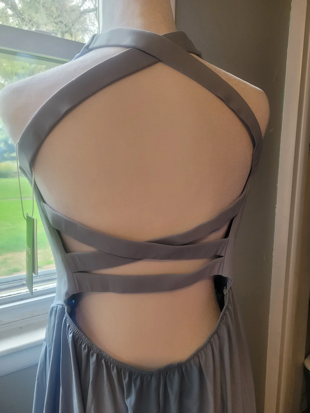 HALARA Light Blue Sleeveless Maxi Dress - Picture 9 of 13
